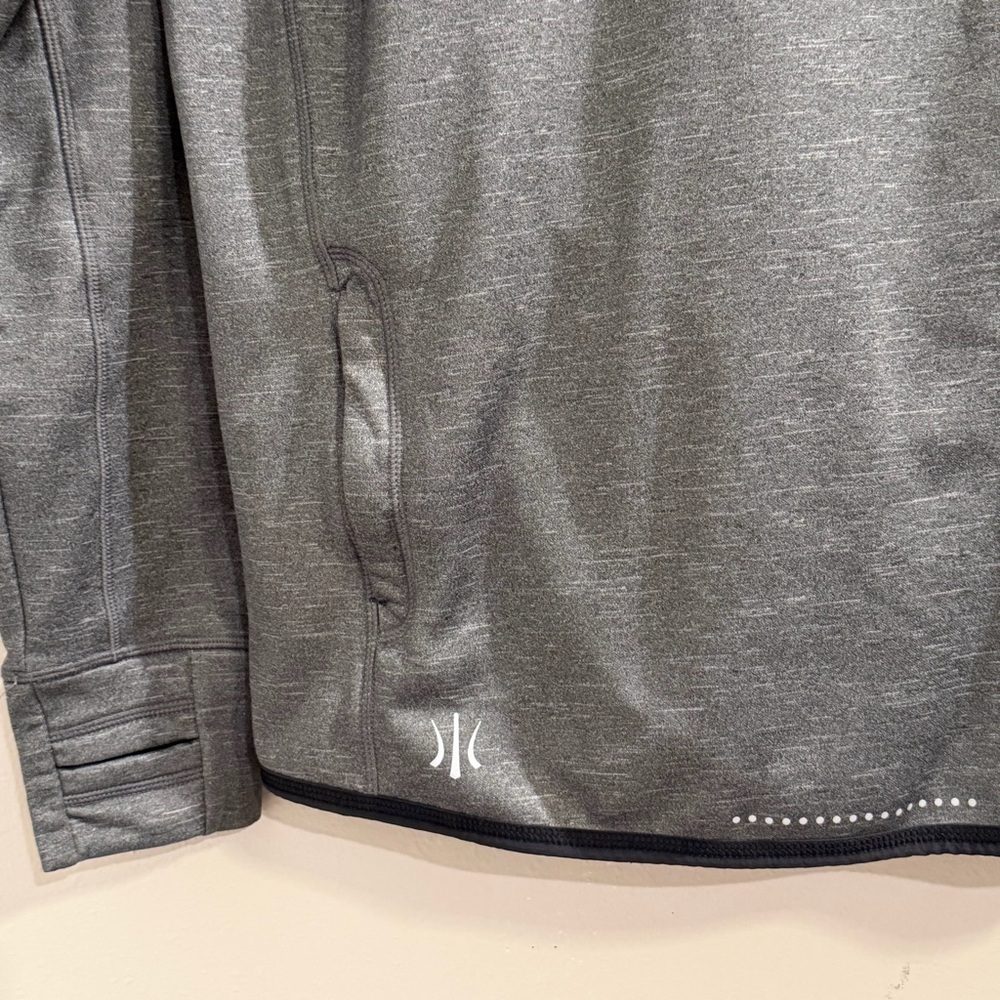 Rhone Men’s Large Heathered 1/4 Zip Pullover Hoodie Performance Casual Athletic - Picture 8 of 8